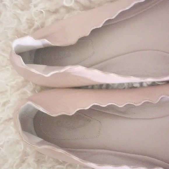Chloe Lauren Scalloped Ballet Flats Size 39..Offer - Picture 7 of 16